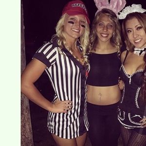 Sexy referee Halloween costume